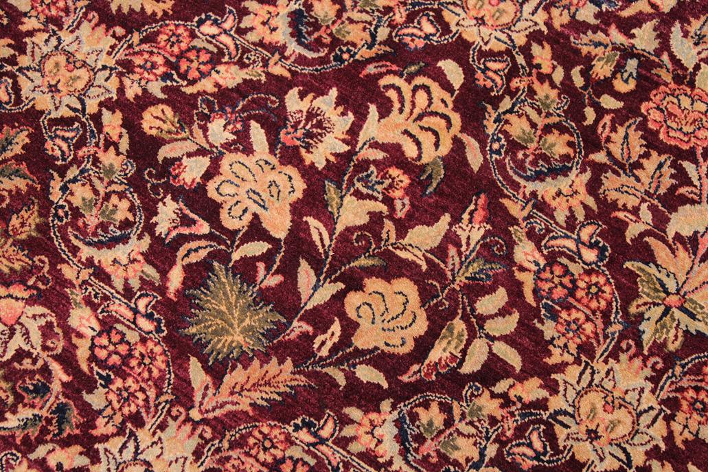 Traditional Nadeem Megan Aubergine Aubergine Hand Knotted Area rugs 