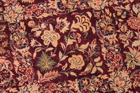 Traditional Nadeem Megan Aubergine Aubergine Hand Knotted Area rugs 