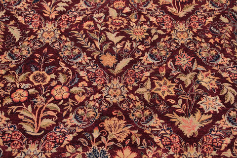 Traditional Nadeem Megan Aubergine Aubergine Hand Knotted Area rugs 