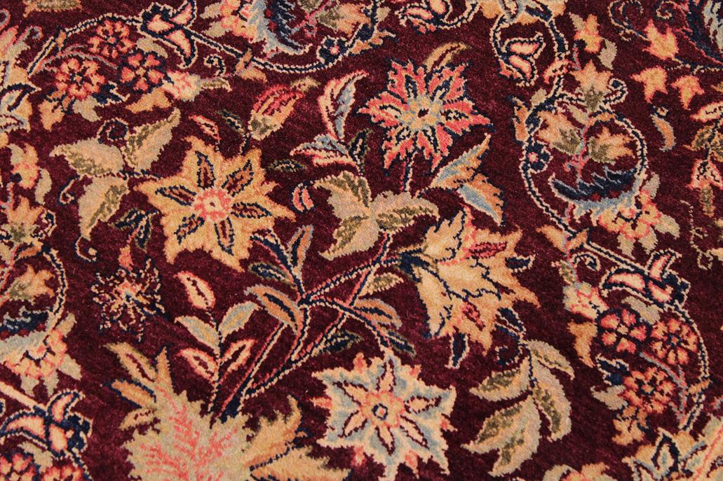 Traditional Nadeem Megan Aubergine Aubergine Hand Knotted Area rugs 
