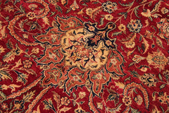 Semi-Antique Agra Baylee Red/Blue Wool Rug - 9'2'' x 11'11''