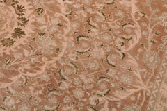 Vintage Tajdar Corey Tan/Tan Wool Rug - 9'0'' x 11'6''