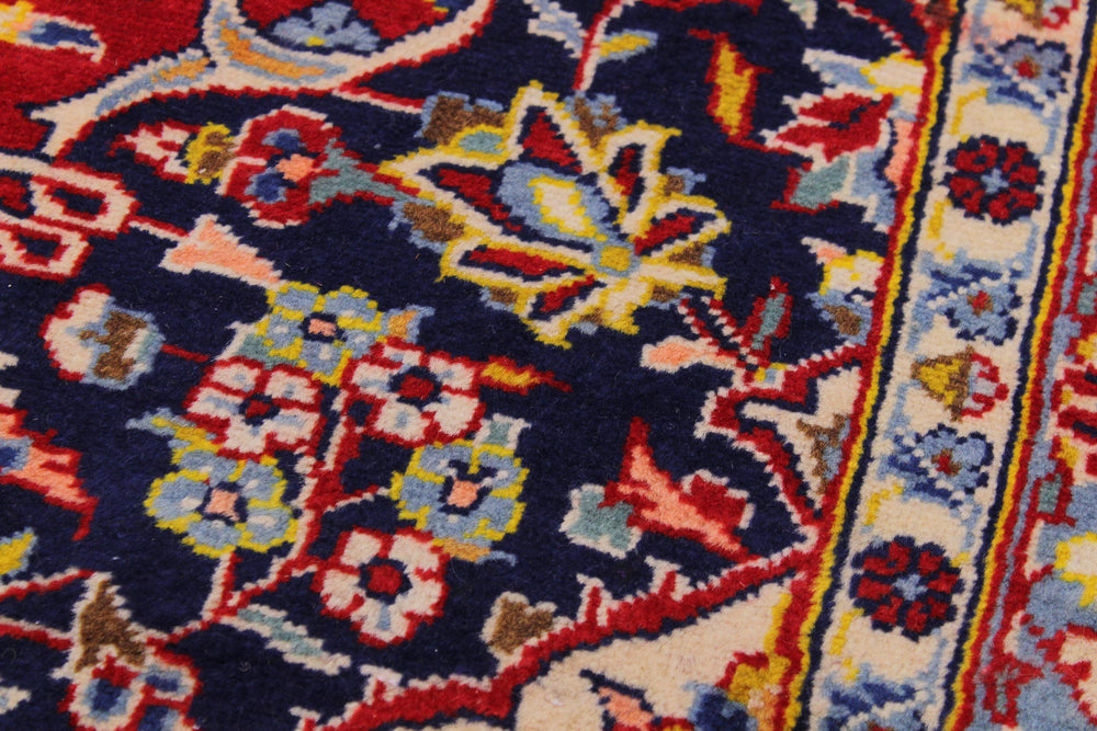 handmade Traditional Antique Red Blue Hand Knotted RECTANGLE 100% WOOL area rug 10 x 13