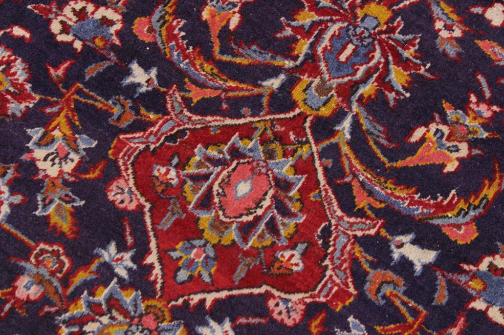 handmade Traditional Antique Blue Red Hand Knotted RECTANGLE 100% Wool Pile area rug 10x14