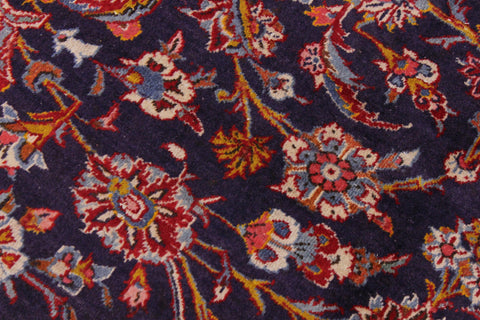 handmade Traditional Antique Blue Red Hand Knotted RECTANGLE 100% WOOL area rug 10 x 14