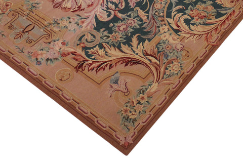 Antique Renaissance Aubusson Needle Point Rug - 7'4'' x 9'5''
