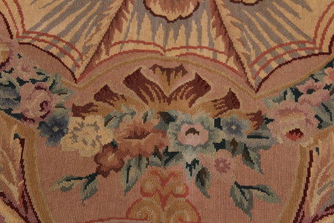 Antique Renaissance Aubusson Needle Point Rug - 7'4'' x 9'5''
