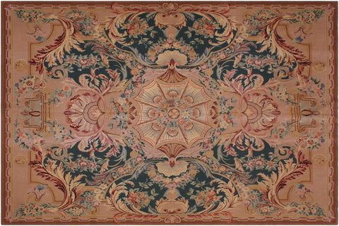 Antique Renaissance Aubusson Needle Point Rug - 7'4'' x 9'5''