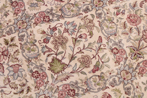 handmade Transitional Morris Black Black Hand Knotted RECTANGLE 100% WOOL area rug 9x12