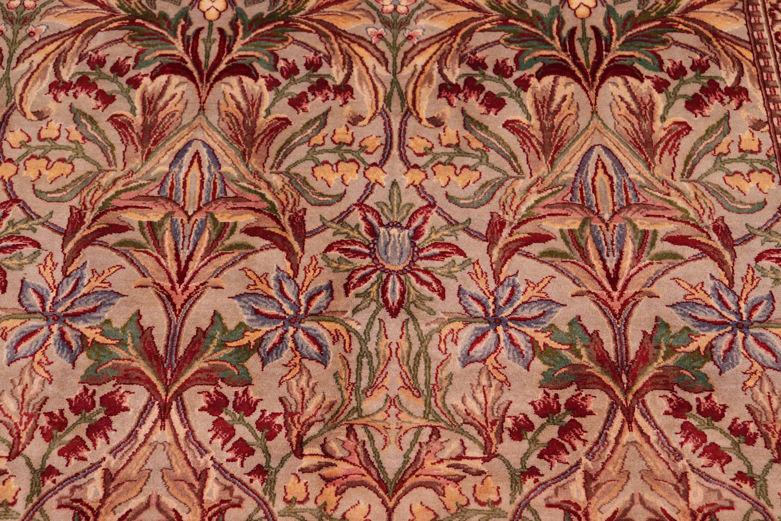 handmade Transitional Internation Lt. Gray Lt. Gray Hand Knotted RECTANGLE 100% WOOL area rug 9x12