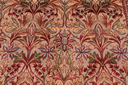 handmade Transitional Internation Lt. Gray Lt. Gray Hand Knotted RECTANGLE 100% WOOL area rug 9x12