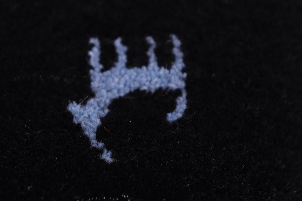 handmade Modern Gabbeh Black Black Hand-made RECTANGLE 100% WOOL area rug 8x10