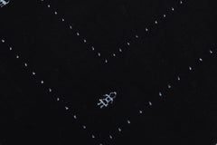 handmade Modern Gabbeh Black Black Hand-made RECTANGLE 100% WOOL area rug 9' x 12'