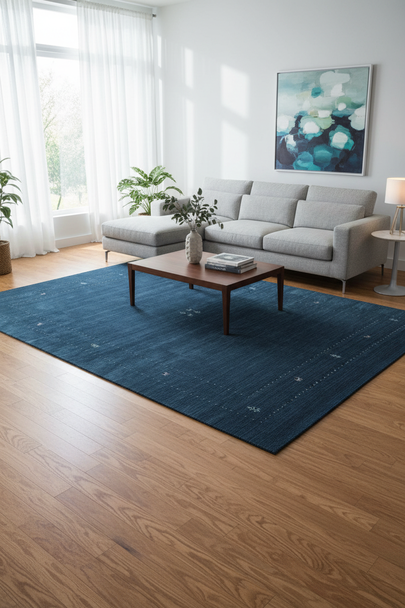 handmade Modern Gabbeh Ivory Ivory Hand-made RECTANGLE 100% WOOL area rug 8x10