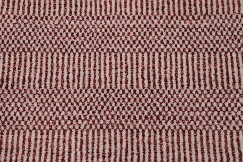 handmade Modern Grass Brown Beige Hand-made RECTANGLE 100% WOOL area rug 9' x 12'