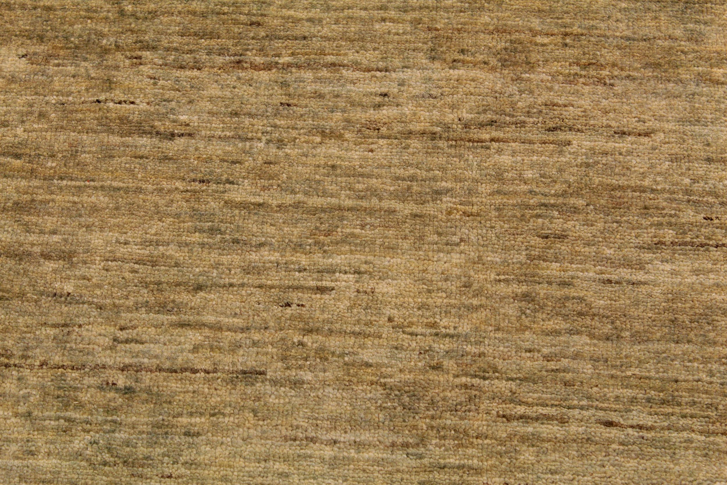 handmade Modern Kafkaz Lt. Green Brown Hand Knotted RECTANGLE 100% WOOL area rug 9' x 12'