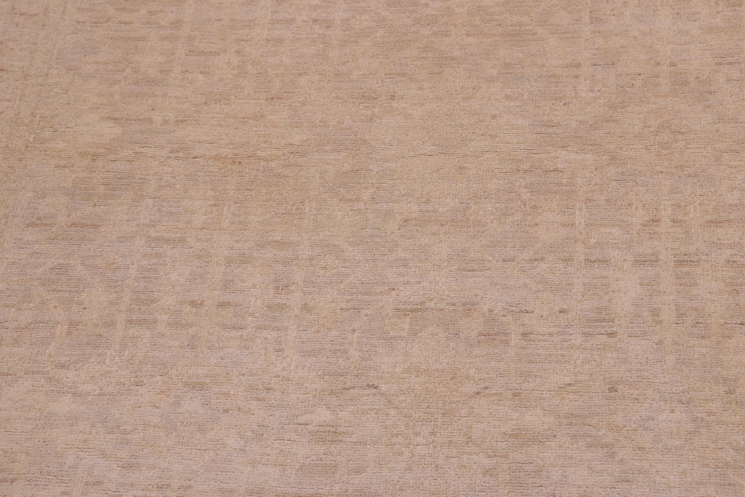 handmade Modern Kafkaz Lt. Gold Gold Hand Knotted RECTANGLE 100% WOOL area rug 5' x 6'