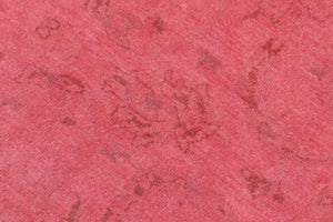 handmade Over Dyed Over Dyed Pink Blue Hand Knotted RECTANGLE 100% WOOL area rug 8' x 10'