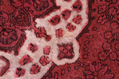 handmade Vintage Vintage Red Brown Hand Knotted RECTANGLE 100% WOOL area rug 8' x 12'