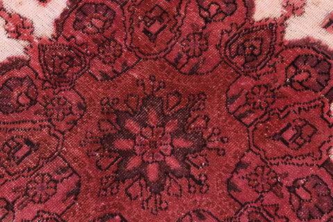 handmade Vintage Vintage Red Brown Hand Knotted RECTANGLE 100% WOOL area rug 8' x 12'