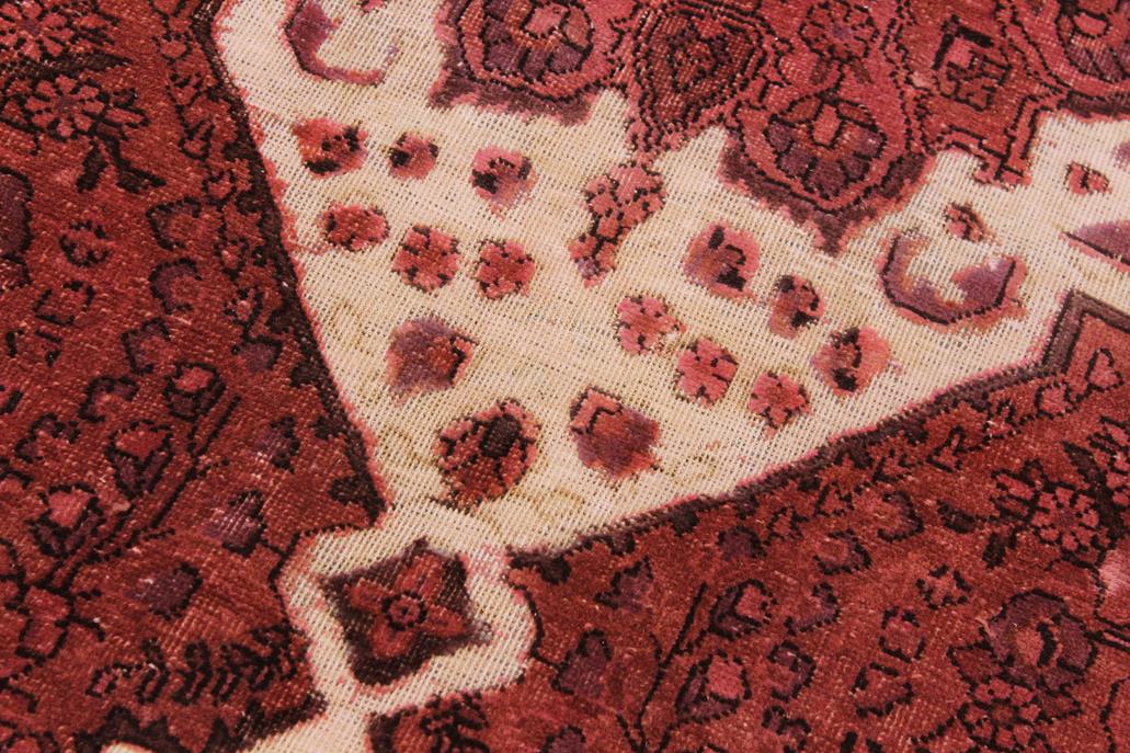 handmade Vintage Vintage Red Brown Hand Knotted RECTANGLE 100% WOOL area rug 8x12