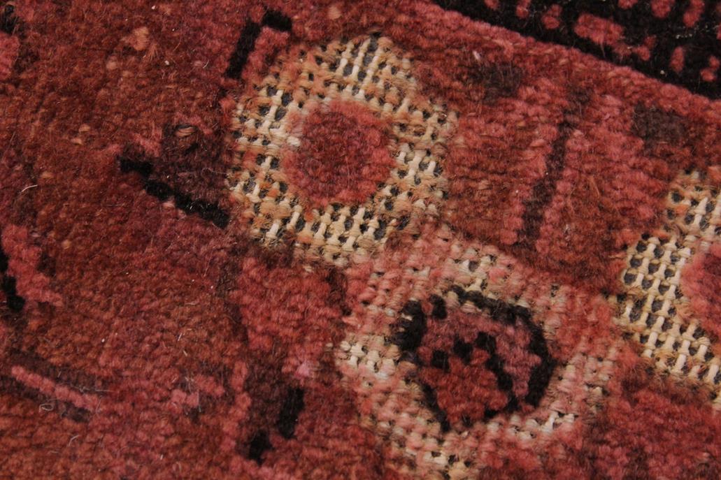 handmade Vintage Vintage Red Brown Hand Knotted RECTANGLE 100% WOOL area rug 8x12