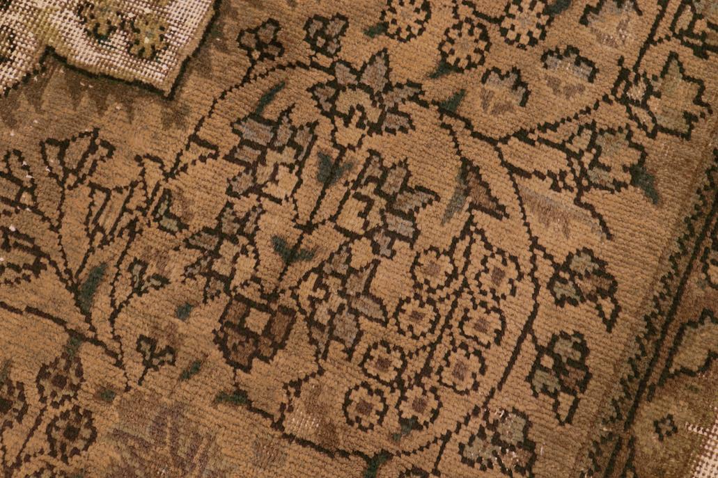 handmade Vintage Vintage Blue Charcoal Hand Knotted RECTANGLE 100% WOOL area rug 7x10