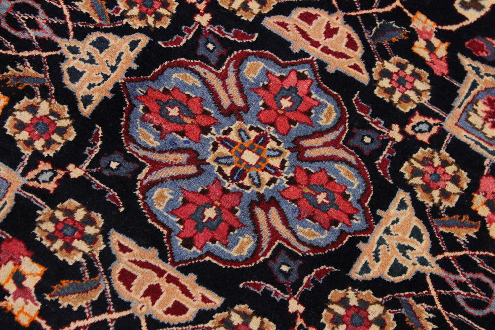 handmade Traditional Antique Red Black Hand Knotted RECTANGLE 100% WOOL area rug 10 x 13