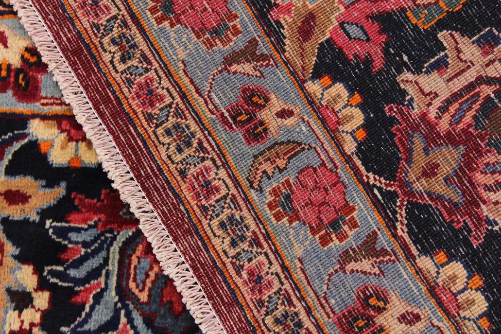 handmade Traditional Antique Red Black Hand Knotted RECTANGLE 100% Wool Pile area rug 10x13