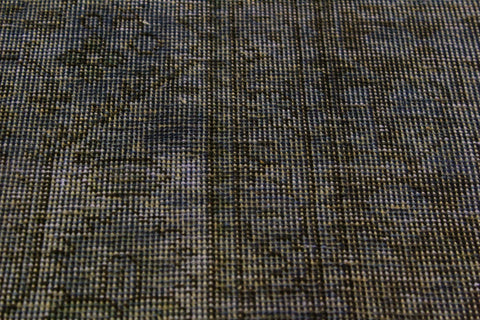 handmade Modern Vintage Blue Brown Hand Knotted RECTANGLE 100% WOOL area rug 6' x 10'