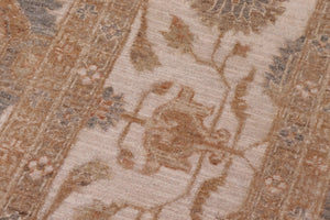 handmade Transitional Kafkaz Gray  Hand Knotted RECTANGLE 100% WOOL area rug 10' x 15'