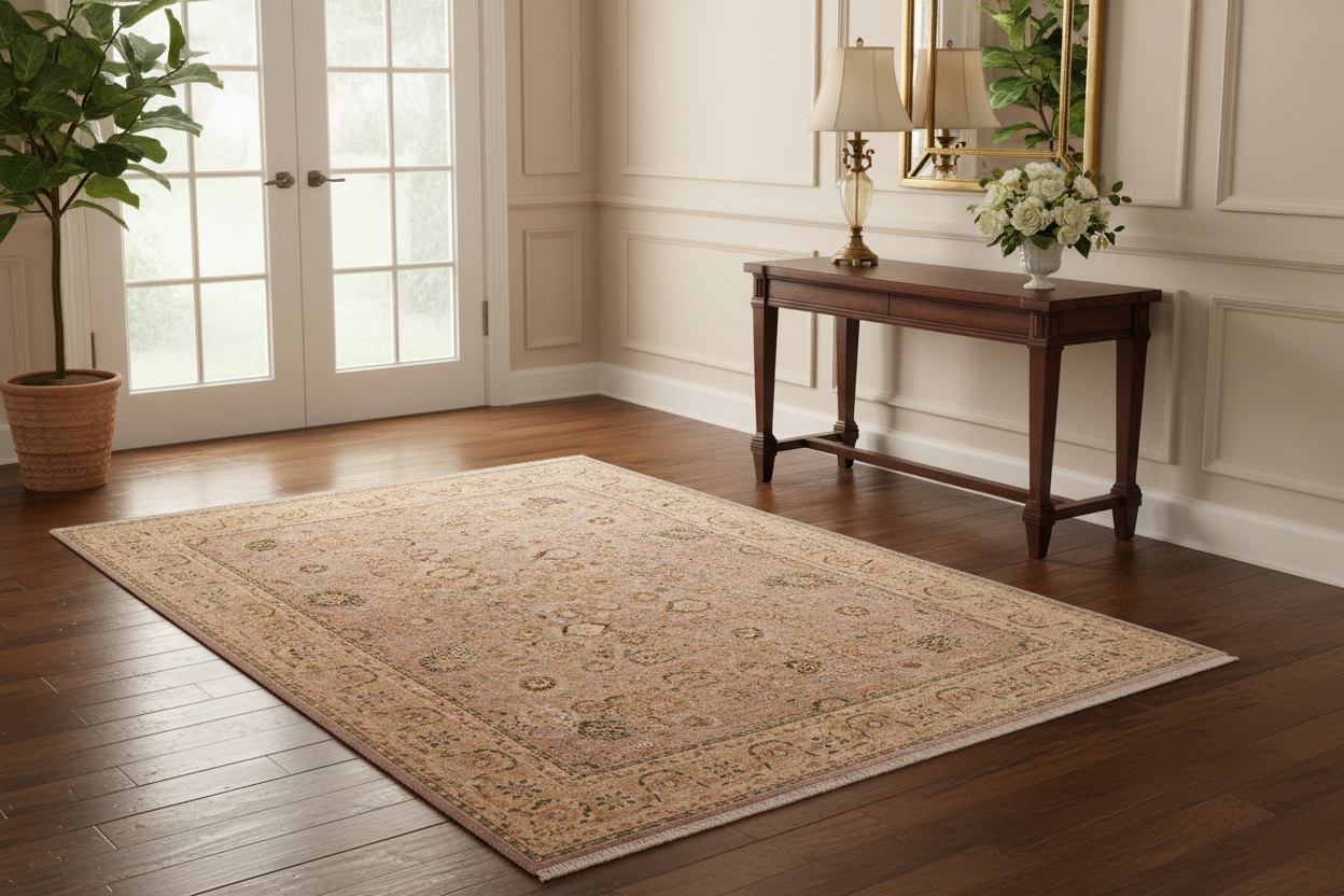 handmade Traditional Tabriz Gray Gold Hand Knotted RECTANGLE 100% WOOL area rug 6x9