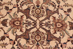 handmade Traditional Kafkaz Ivory Ivory Hand Knotted RECTANGLE 100% WOOL area rug 6' x 9'