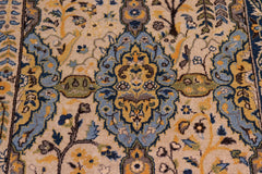 handmade Transitional Design Lt. Gray Lt. Gray Hand Knotted RECTANGLE 100% WOOL area rug 6' x 9'