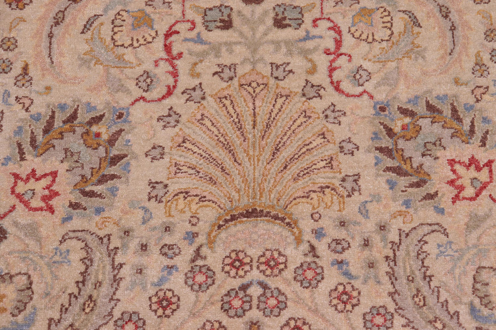 handmade Transitional Design Lt. Gray Lt. Gray Hand Knotted RECTANGLE 100% WOOL area rug 6' x 9'