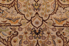 handmade Transitional Design Lt. Gray Brown Hand Knotted RECTANGLE 100% WOOL area rug 6' x 9'