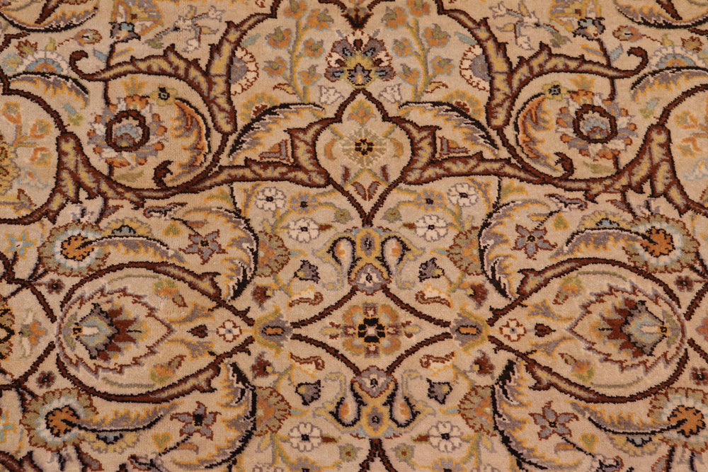 handmade Transitional Design Lt. Gray Brown Hand Knotted RECTANGLE 100% WOOL area rug 6' x 9'