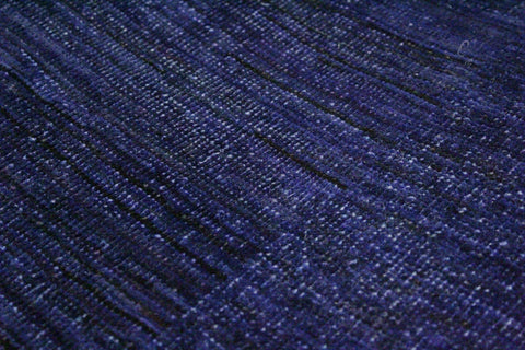 handmade Over Dyed Over Dyed Blue Purple Hand Knotted RECTANGLE 100% WOOL area rug 3' x 5'