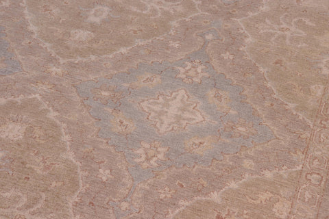 handmade Transitional Kafkaz Lt. Green Lt. Gray Hand Knotted RECTANGLE 100% WOOL area rug 8' x 10'