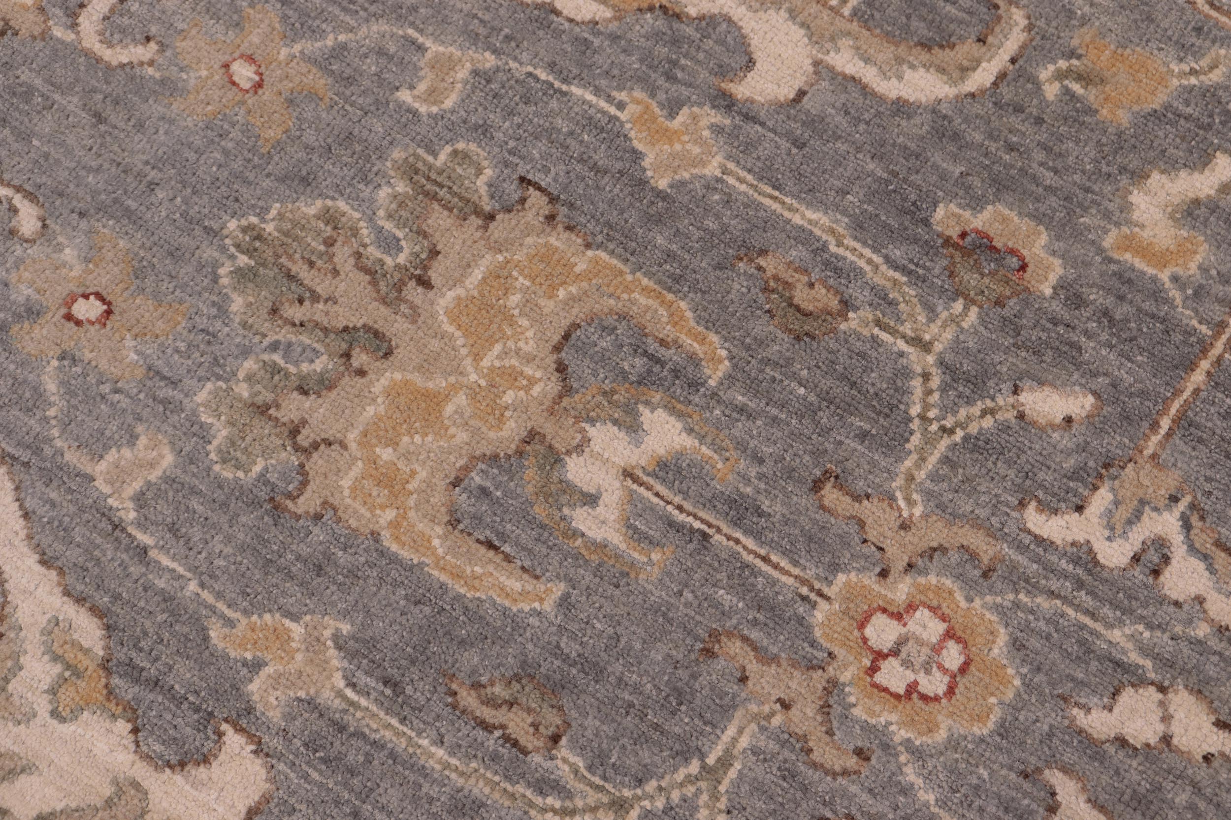 handmade Traditional Kafkaz Lt. Gray Beige Hand Knotted RECTANGLE 100% WOOL area rug 9x12