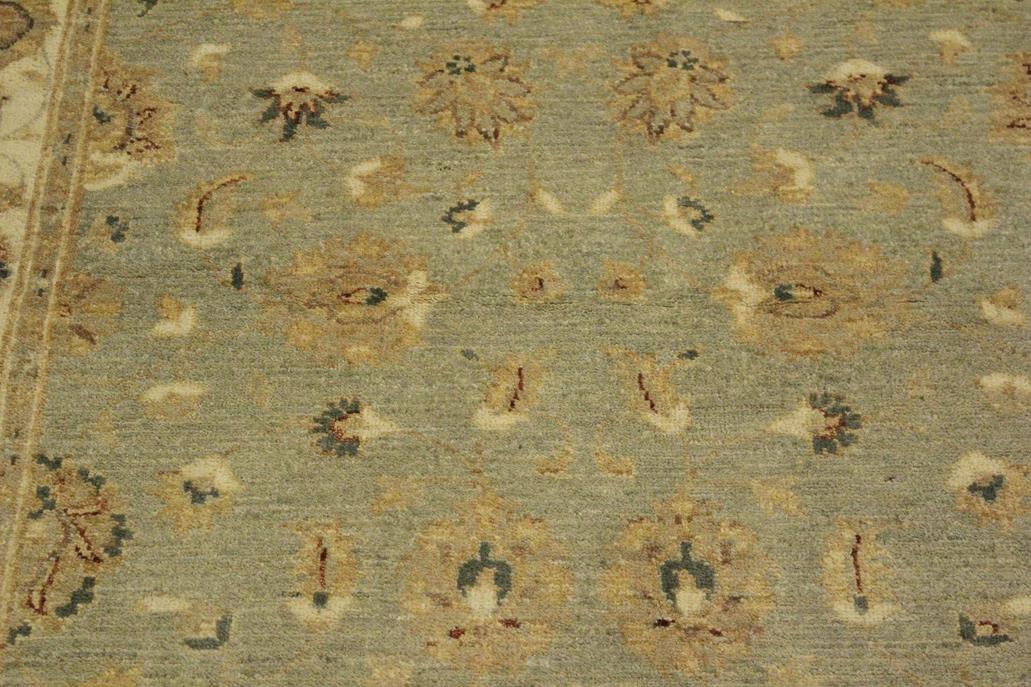 handmade Traditional Kafkaz Gray Ivory Hand Knotted RECTANGLE 100% WOOL area rug 4 x 6