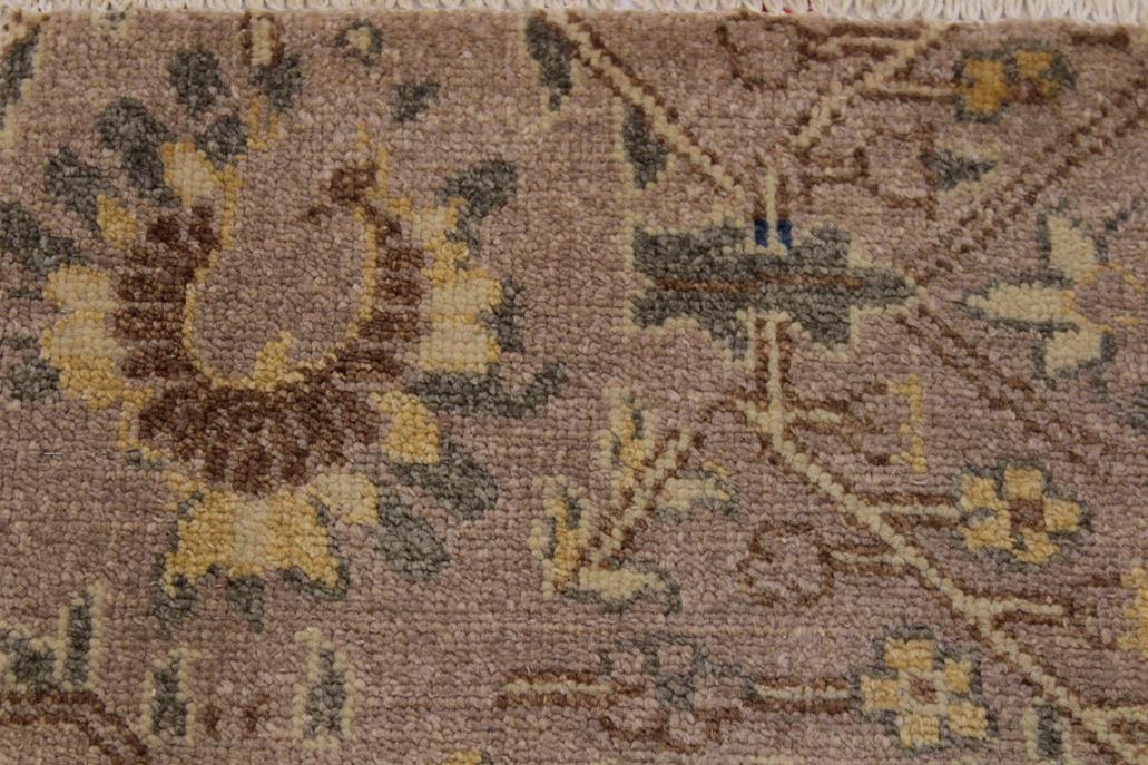 handmade Modern Kafkaz Gold Gold Hand Knotted RECTANGLE 100% WOOL area rug 2 x 3