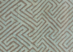 handmade Geometric Moroccan Hi Gray Green Hand Knotted RECTANGLE 100% WOOL area rug 8' x 10'