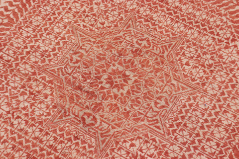 handmade Geometric Mamluk Rust Blue Hand Knotted RECTANGLE 100% WOOL area rug 10 x 14