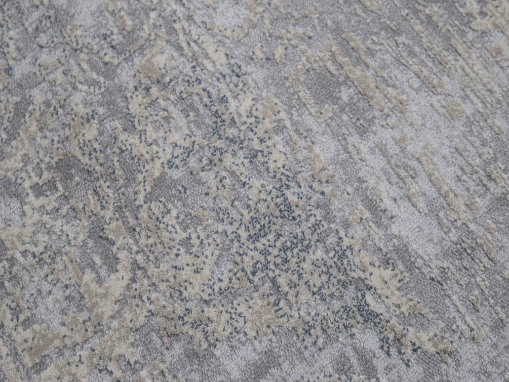 handmade Transitional Vintage Gray Beige Machine Made RECTANGLE POLYESTER area rug 9x12