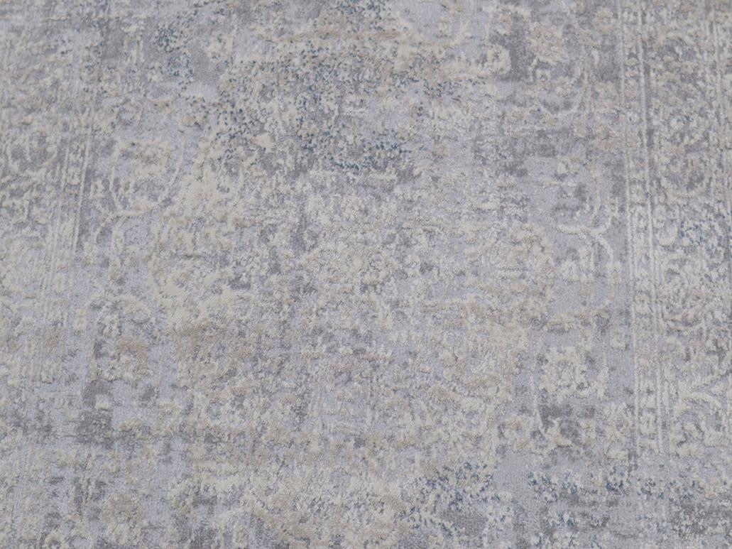 handmade Transitional Vintage Gray Beige Machine Made RECTANGLE POLYESTER area rug 9x12