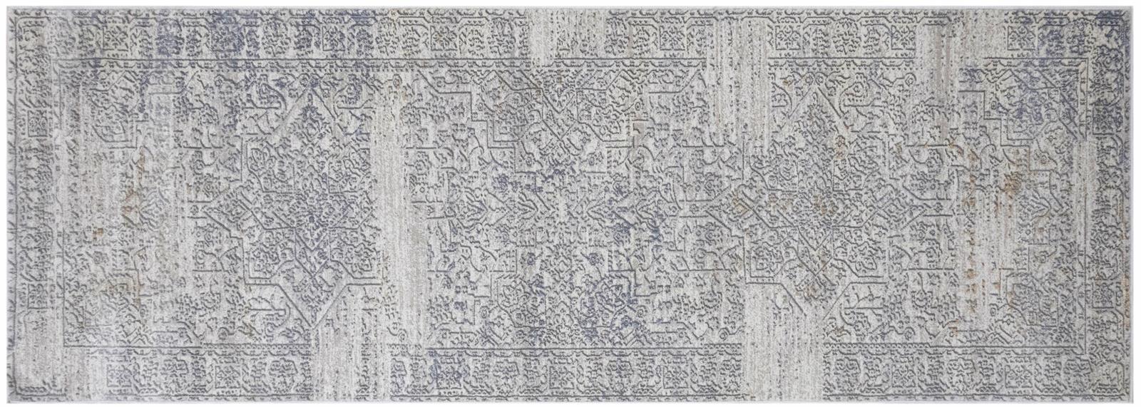 handmade Transitional Distressed Beige Grey Machine Made RECTANGLE POLYESTER area rug 9x12