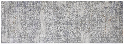 handmade Transitional Distressed Beige Grey Machine Made RECTANGLE POLYESTER area rug 9x12