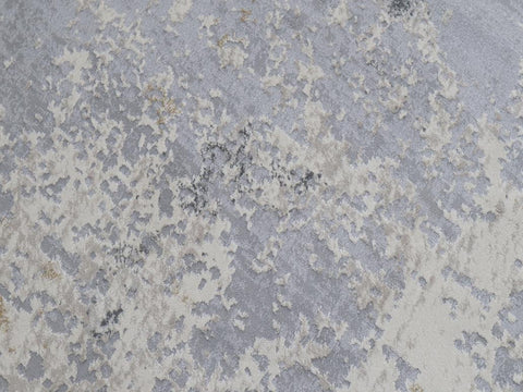 handmade Transitional Vintage Blue Beige Machine Made RECTANGLE POLYESTER area rug 6x9