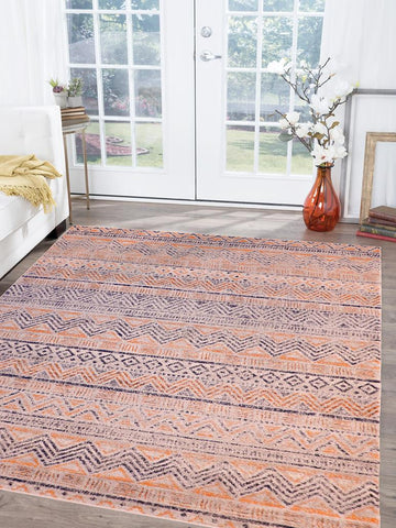 handmade Geometric Modern Gray Blue Machine Made RECTANGLE POLYESTER area rug 9x12